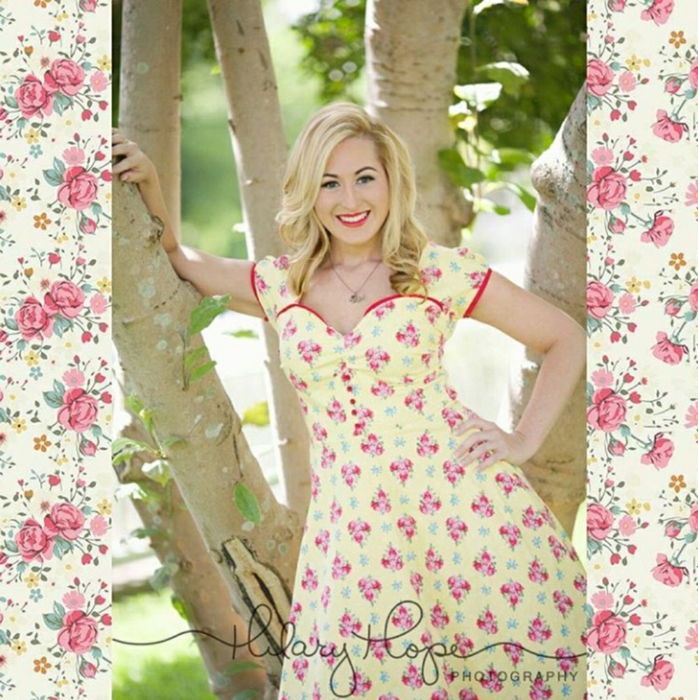 50 style vintage dress